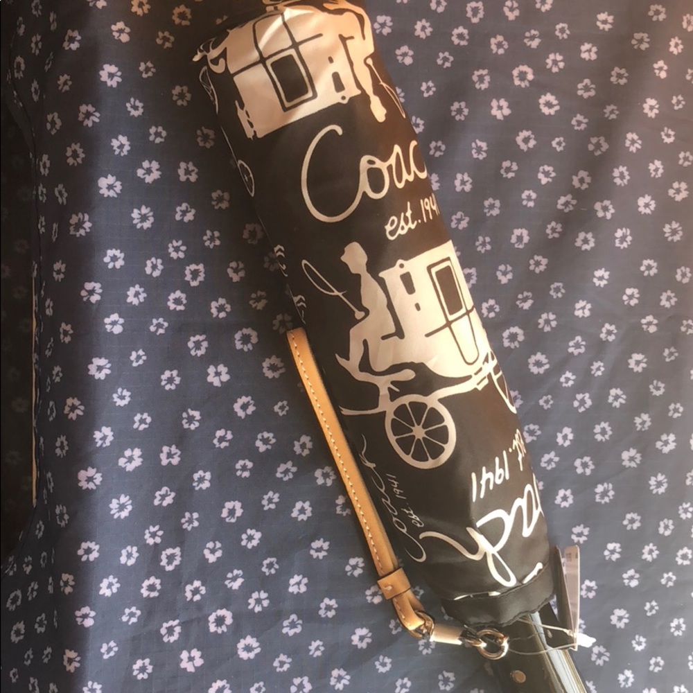 Coach umbrella